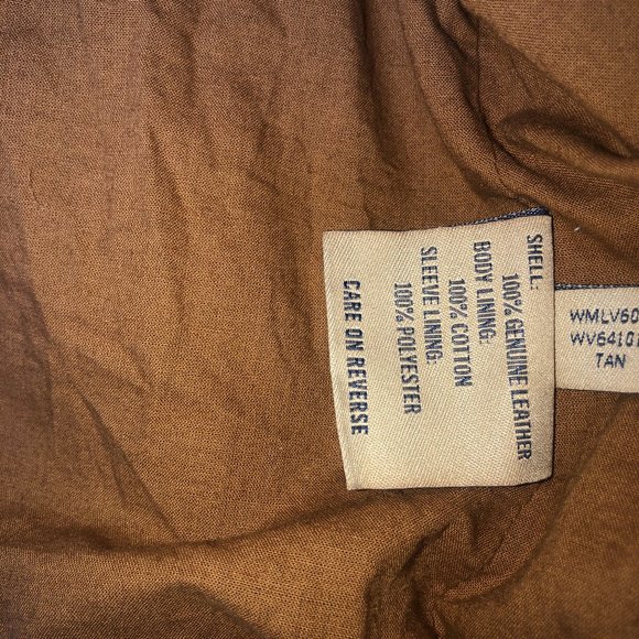 NEW W TAGS! Wilsons Leather M XL Distressed Suede - Picture 8 of 16